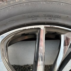 タイヤホイール 4本セット 245/45r19の画像