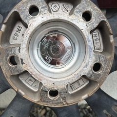 タイヤホイール 4本セット 245/45r19の画像
