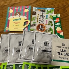 コーヒー、紅茶、日本茶セットの画像
