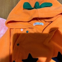 17. 80サイズ 子供服 ベビー服 ハロウィン カボチャ お揃いにの画像