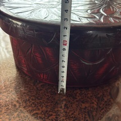 鎌倉彫茶ビツの画像