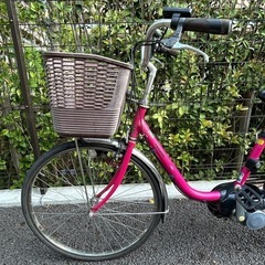 電動付き自転車　の画像
