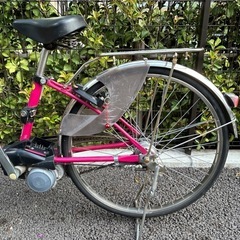 電動付き自転車　の画像