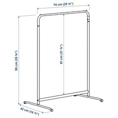 IKEAハンガーラック2点セットの画像
