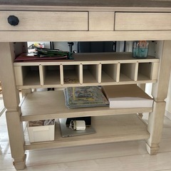 ダイニングテーブル チェア4点 ベンチ1点 輸入家具の画像