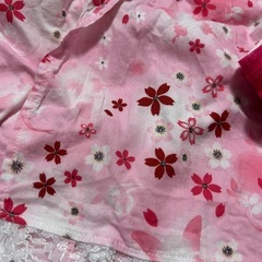 キッズ浴衣120セパレートの画像