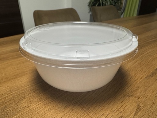 使い捨て　丼ぶり容器　800個　蓋つき