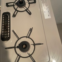 【決まりました】ガスコンロ(都市ガス)2口＋グリルの画像
