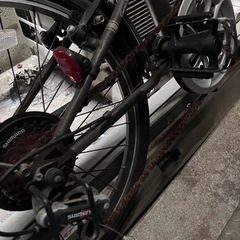 折りたたみ自転車の画像
