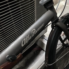 折りたたみ自転車の画像