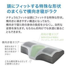 ニトリ　頭にフィットする枕の画像