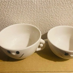 スマイリーフェイス カップセット　なかよしペアマグ　マグカップ　ペア　カップルの画像