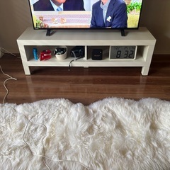 IKEA イケア　テレビ台　ホワイト　白の画像