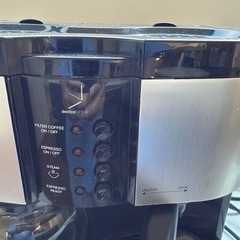 エスプレッソ機能付コーヒーメーカーの画像