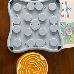 早食い防止陶器食器とノーズワークの画像