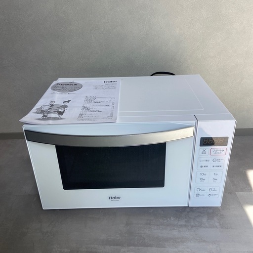 使用半年　美品　Haier 電子レンジ　JM-FH18KE 超美品Haier ハイアール 電子レンジ JM-FH18KE 2022年製 (QR