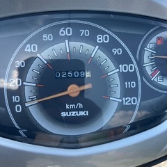 スズキ　アドレス125 低走行2509km の画像