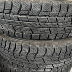 【中古】バリ溝　良品　三菱パジェロミニ純正ホイールスタッドレス175/80R15の画像