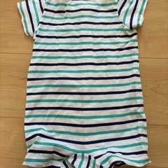 赤ちゃん　ベビー　子ども　キッズ　ロンパース　春　夏　子ども服　ベビー服　ミキハウス　可愛い　男の子　女の子の画像
