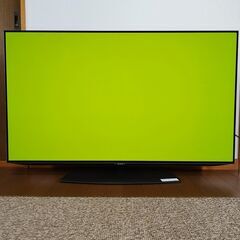 【美品】SHARP シャープ 4K 有機ELテレビ 48V型 4T-C48CQ1 2021年 アクオス 48インチ 4Kダブルチューナー内蔵Bの画像