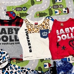 27. BABYDOLL 100サイズ  長袖 デニム ジャンパーの画像