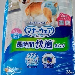 【未使用・開封済】ペット用オムツ Lサイズ（女の子用）✨状態良好・お得価格の画像