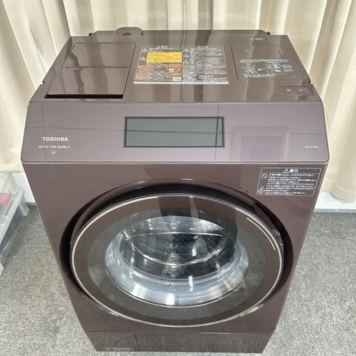TOSHIBA TW-127XP1L ドラム式洗濯機　ヒートポンプ式　分解洗浄 洗濯物が乾かない】2年使用したドラム式洗濯機を分解掃除して