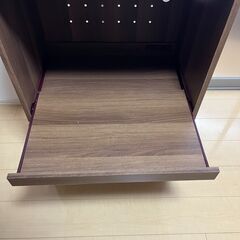 ミニ食器棚 家具棚 状態良好の画像