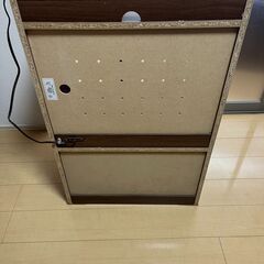 ミニ食器棚 家具棚 状態良好の画像