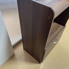 ミニ食器棚 家具棚 状態良好の画像