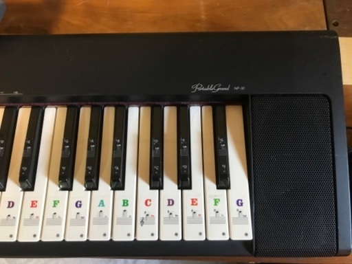 YAMAHA NP-30 電子ピアノ 2007年製 76鍵 ヤマハ | NP-30 - Piaggero（ピアジェーロ） - 特長