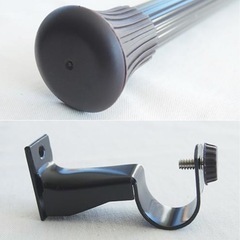 【新品】サンレジャン フィットテンションポール ホワイト 120〜200cmの画像