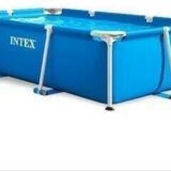 intexプール＆フィルターポンプの画像