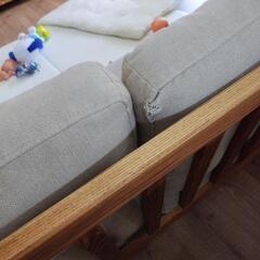 うちむら家具　三人掛けソファーの画像