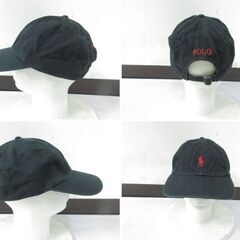 ( M-673 )POLO RALPH LAUREN ポロ ラルフローレン キャップ 帽子 頭囲調節可能 中古の画像