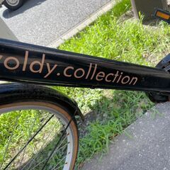 自転車　No.378　ブラック　27インチ　6段切り替え　LEDライト　【リサイクルショップどりーむ荒田店】の画像