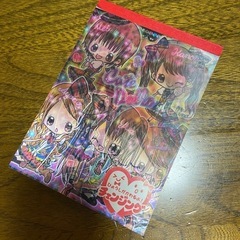 キラキラスティック＆ファンシーメモ帳2冊の画像