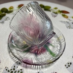 フランス製　アルコロック　カップ＆ソーサー　5点セットの画像