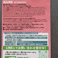 ヨーロッパSIM 30日間  10GBの画像