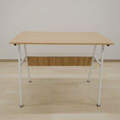 ワークデスク（ナチュラル）【小金井市民限定】（小金井市再生家具）品番：07-03-17 ※新規優先の画像