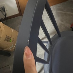 取りに来れる人限定、木製の椅子の画像