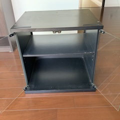 昔のテレビ台　HITACHIの画像