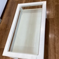 ガラスセンターテーブル【町田市再生家具】251194の画像
