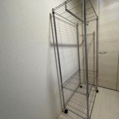 メタルラック　システムワードローブ　2の画像
