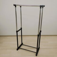 パイプハンガー（ダブル）【小金井市民限定】（小金井市再生家具）品番：07-03-20 ※新規優先の画像