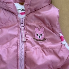 ミキハウス　ホットビスケッツ　ベスト　80の画像