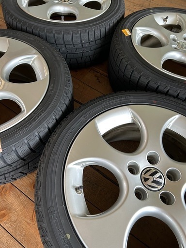 【購入予定者あり】VW GOLF GT1　純正ホイール4本セット 225/45 R17