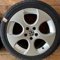 VW GOLF GT1　純正ホイール4本セット 225/45 R17の画像