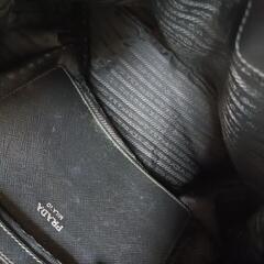 非常に美品35万。PRADA　プラダ　チェック柄　リュック　バッグパックの画像