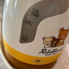 リラクマ電気ケトル0.8lの画像